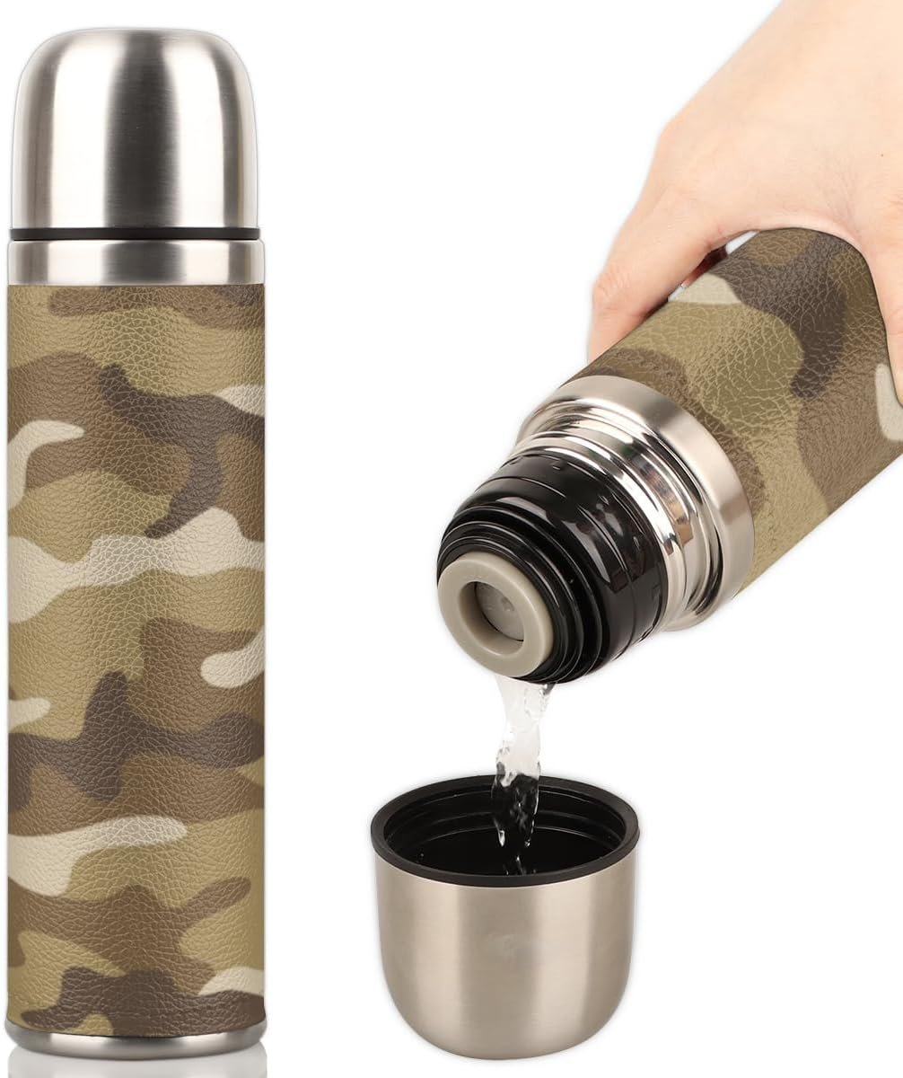17oz Camouflage Military Insulated Mug - Image 2