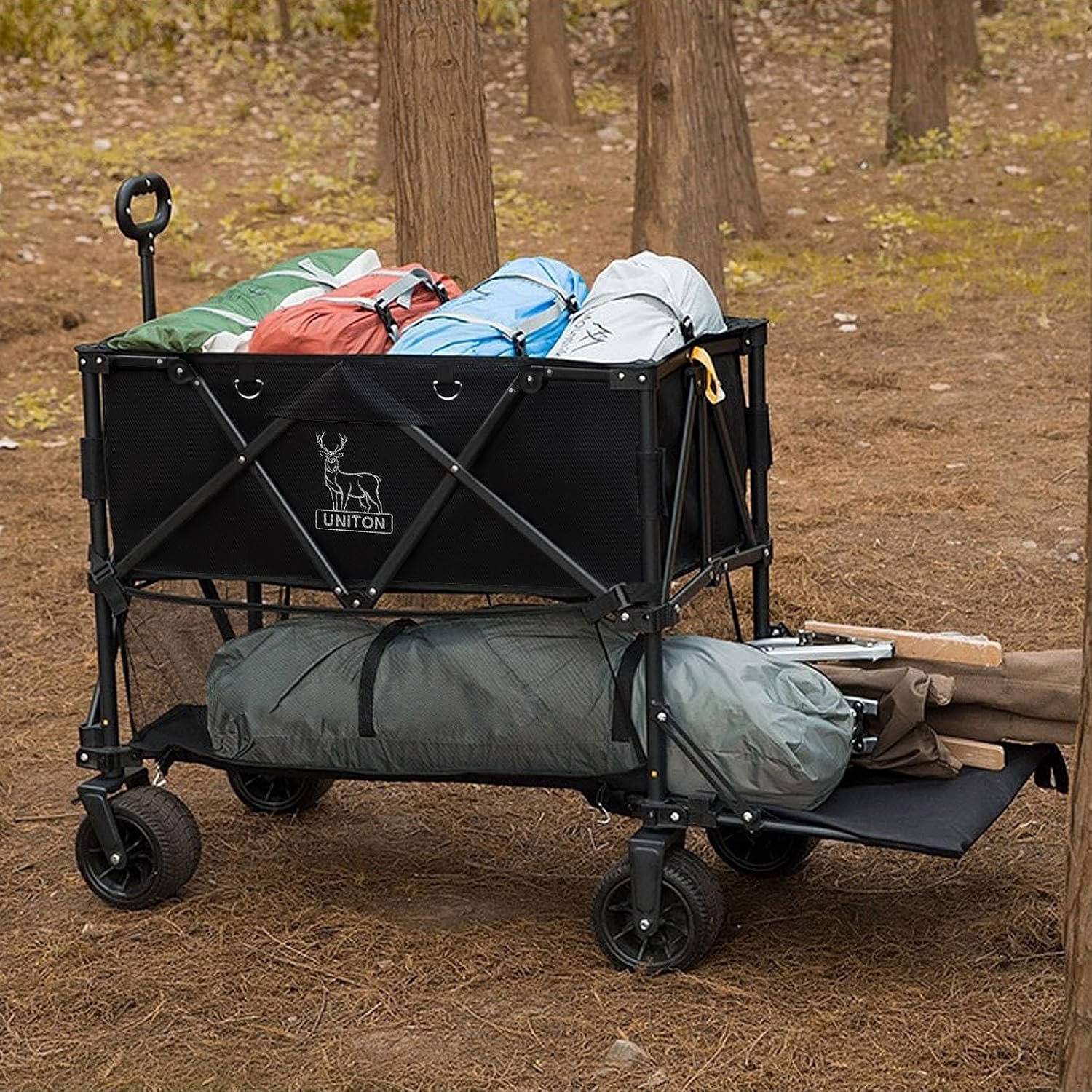 Foldable two-tier cart - Image 2